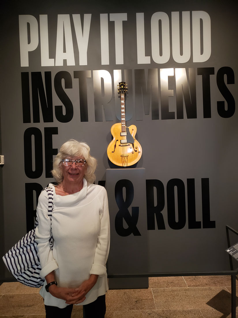 At the Metropolitan Museum of Art’s Play It Loud Exhibit, 2019