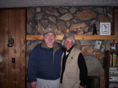 With Beau Cutts in Northern Georgia, c. 2006