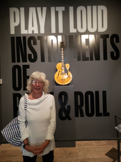 At the Metropolitan Museum of Art's Play It Loud Exhibit, 2019