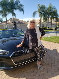 With my new Audi, 2020