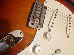 Guitar closeup