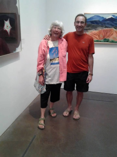 With Michael G Smith in Santa Fe, NM
