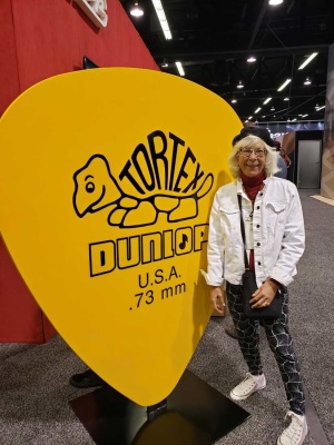 Karla at The NAMM Show, January 2020